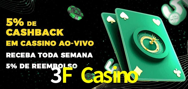 Promoções do cassino ao Vivo 3F Casino